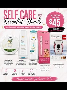 Daily Moisture Shampoo & Conditioner Bundle - White